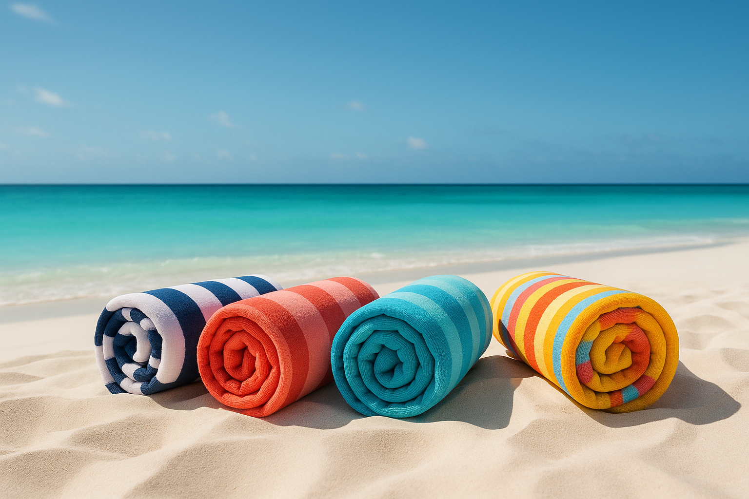 Beach towel store banner