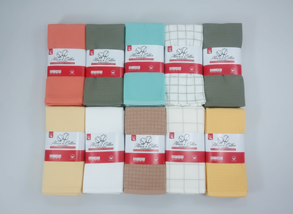 Premium cotton kitchen Towels - 4 pc pack ( 20 pack in a carton)